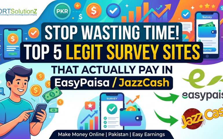 DRT Solutionz payment proof showing JazzCash and EasyPaisa withdrawal in Pakistan